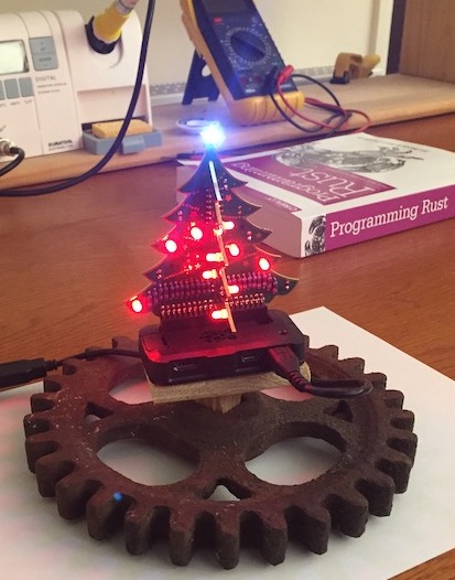 Christmas tree in Rust